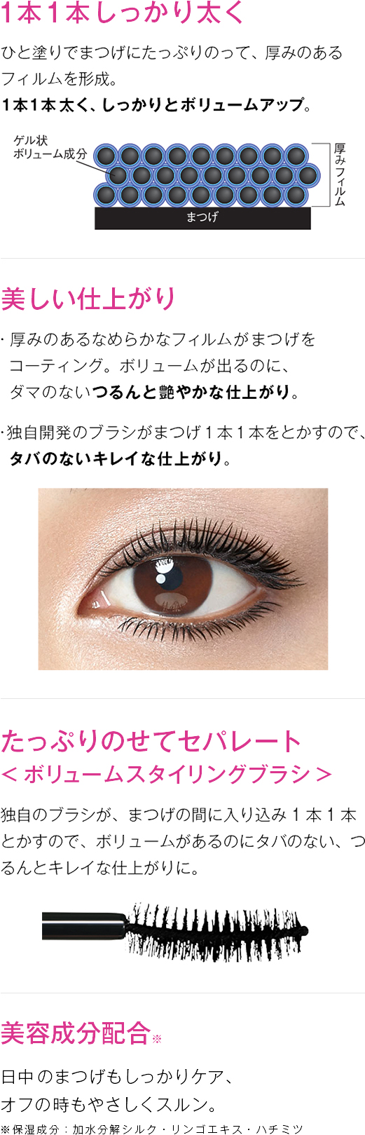 塗るつけまつげ ボリューム デジャヴュ ラッシュノックアウト エクストラボリューム